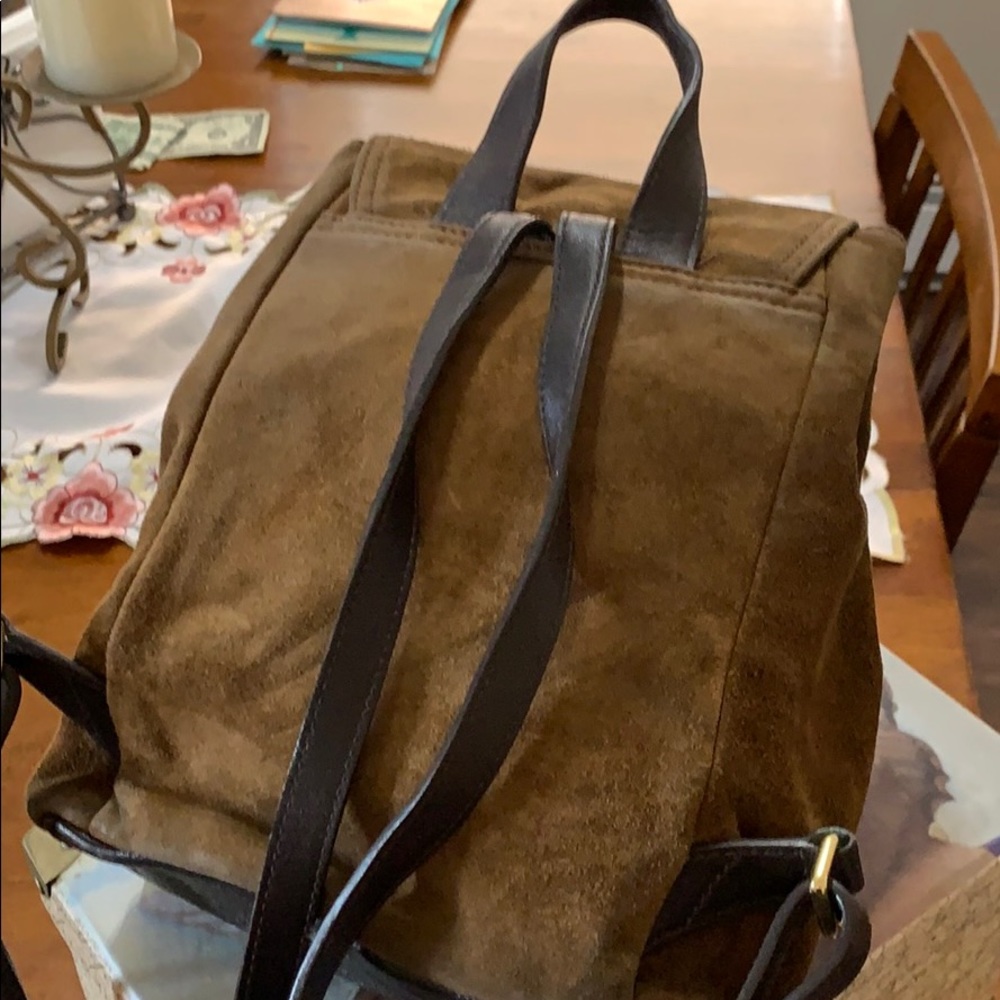 ✨GORGEOUS✨ Suede Coach Backpack ✨!! - Picture 3 of 8